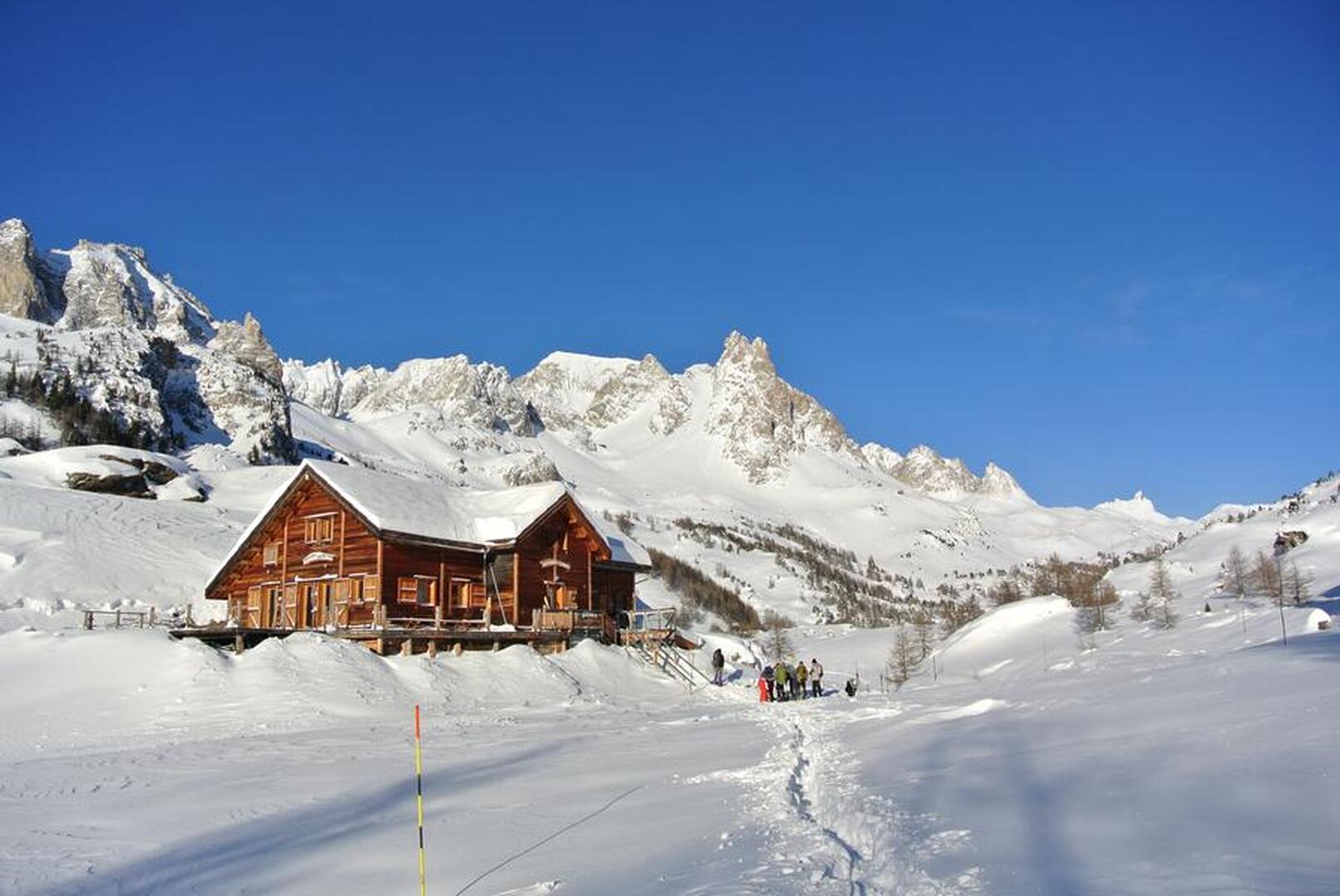 Montée au refuge de Laval